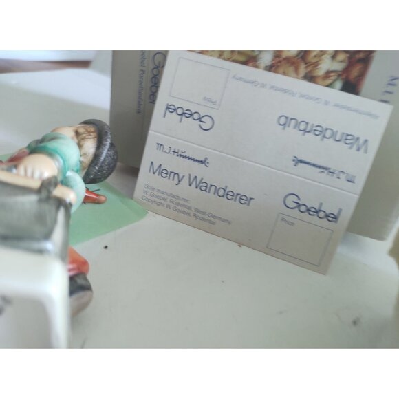 Rare Vintage Goebel Hummel The Merry Wanderer 1984 Edition - In Original Box - Picture 13 of 16